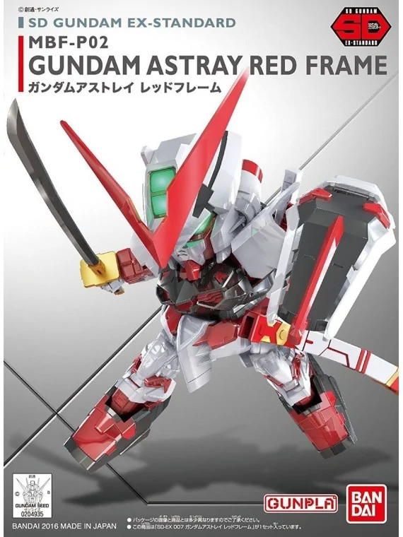 Gundam: SD Ex Astray Red Frame de Bandai en Bandai | La Cueva Roja