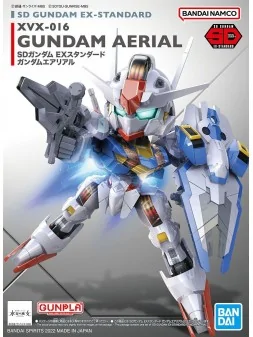 Gundam: SD Gundam Ex Standard Aerial de Bandai en Bandai | La Cueva Roja