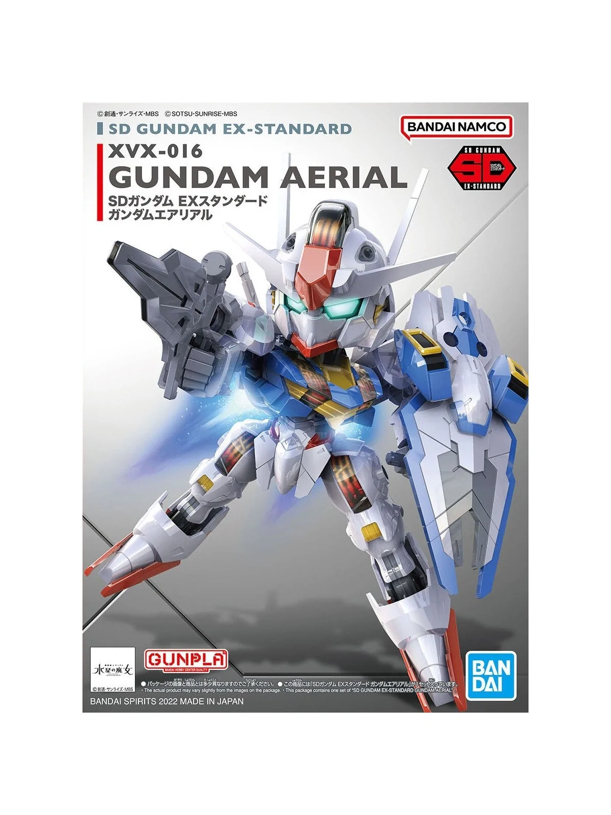 Gundam: SD Gundam Ex Standard Aerial de Bandai en Bandai | La Cueva Roja