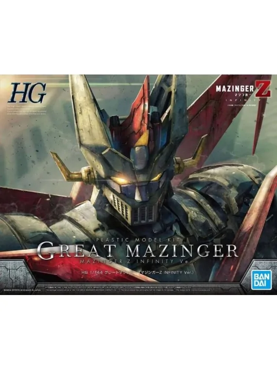 Mazinger Z: 1/144 – HG Great Mazinger Infinity Ver de Bandai en Bandai | La Cueva Roja