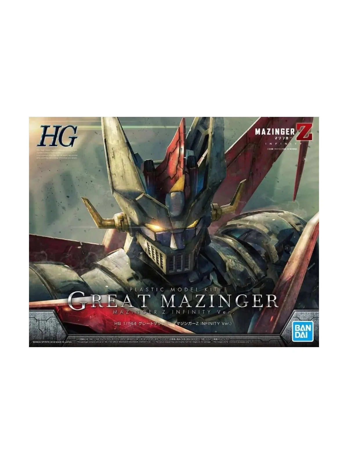 Mazinger Z: 1/144 – HG Great Mazinger Infinity Ver de Bandai en Bandai | La Cueva Roja