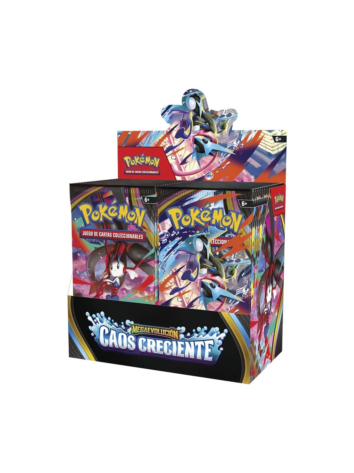 Pokemon TCG: Caos Creciente – Booster Box (36 Sobres) ESP de Bandai en Pokemon TCG | La Cueva Roja
