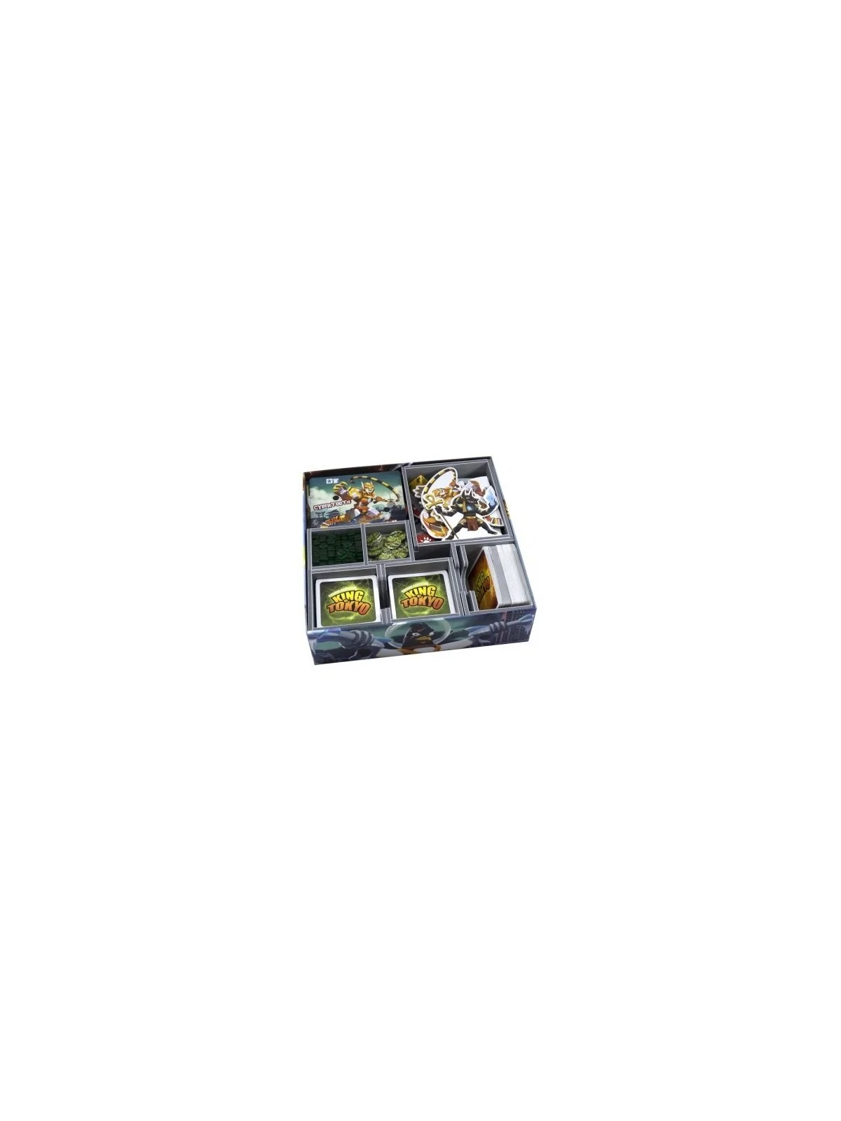 King of Tokyo/King of New York - Inserto de Folded Space en Insertos | La Cueva Roja