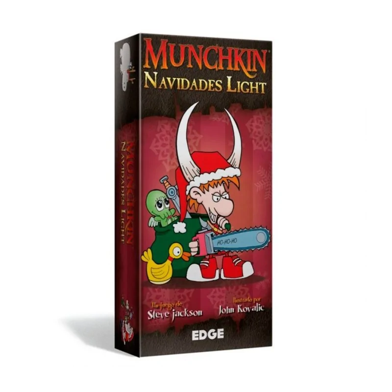 Munchkin: Navidades Light de Edge en Juegos de Cartas | La Cueva Roja