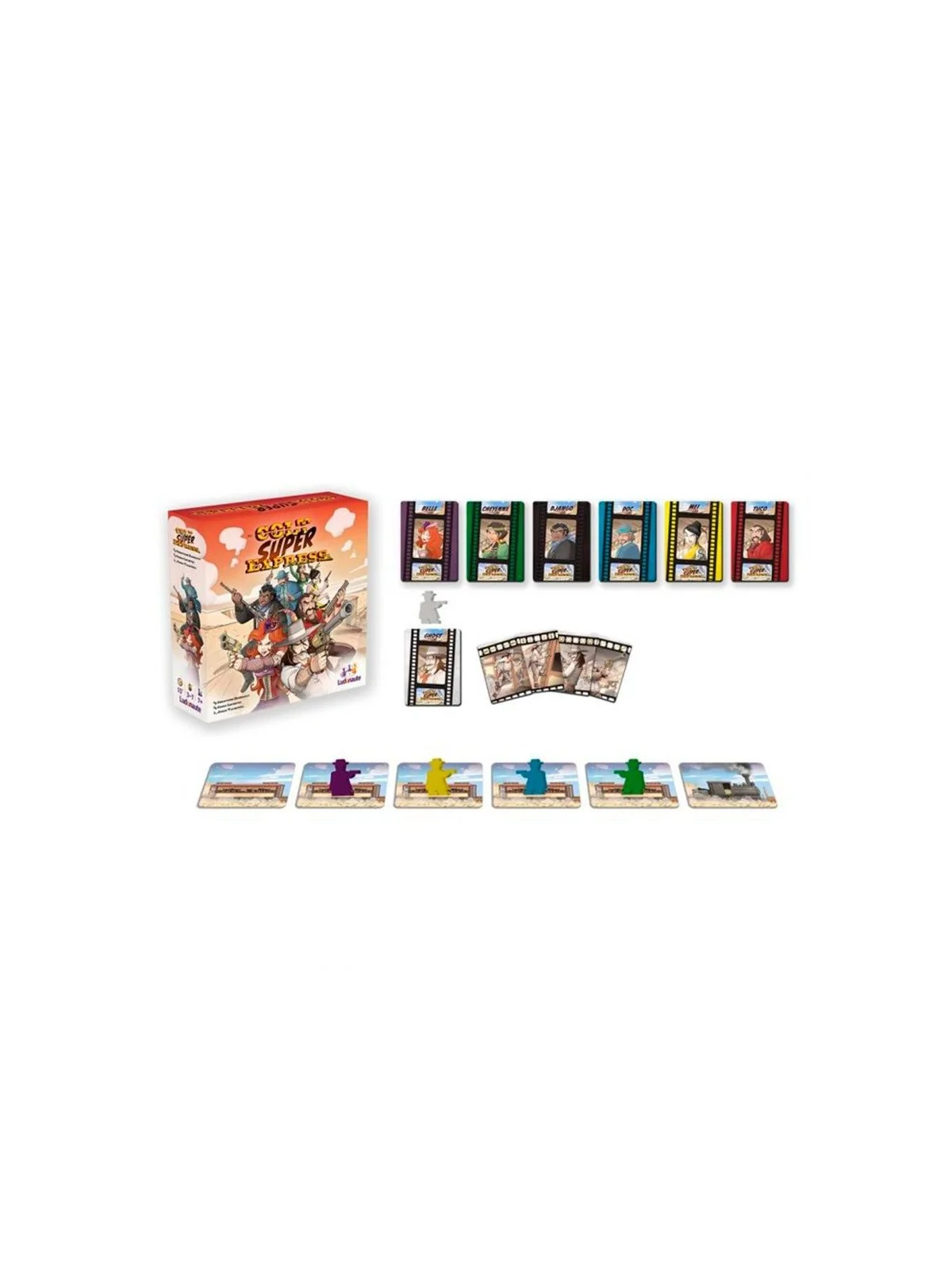 Colt Super Express de Asmodee en Juegos de Tablero | La Cueva Roja