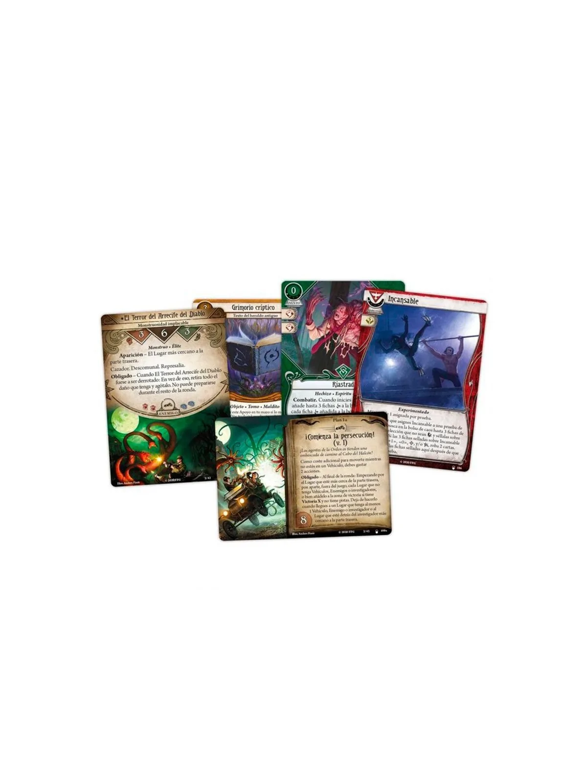 Arkham Horror LCG: Horror a Toda Máquina de Fantasy Flight Games en Juegos de Cartas | La Cueva Roja