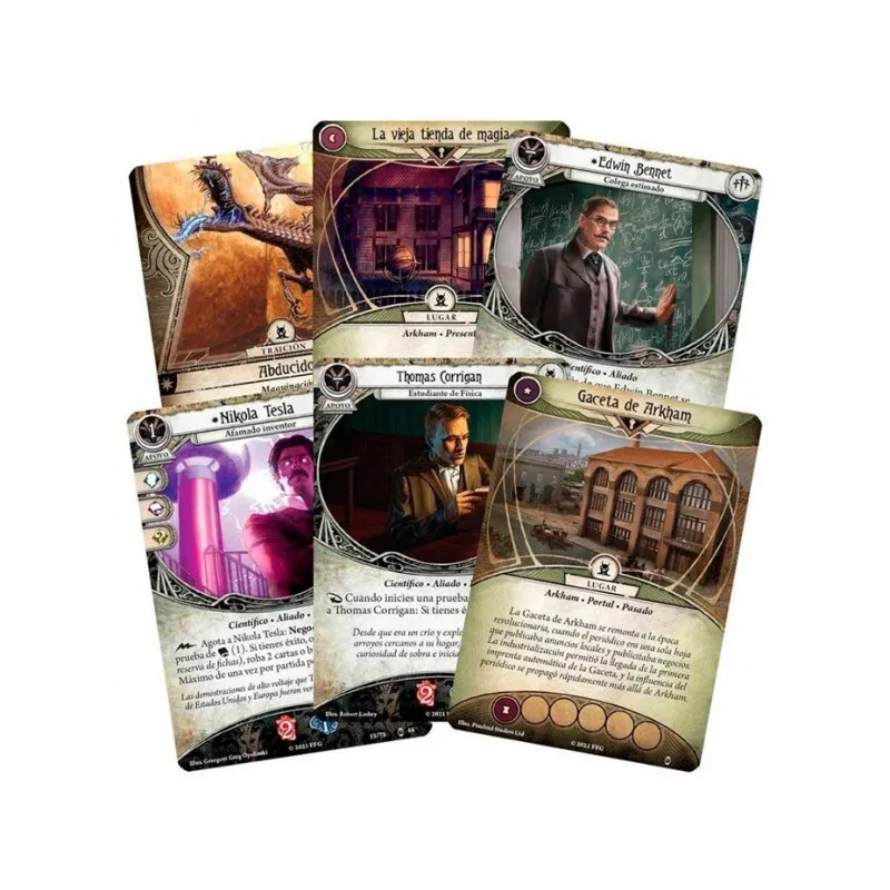 Arkham Horror LCG: Maquinaciones por el Tiempo de Fantasy Flight Games en Juegos de Cartas | La Cueva Roja