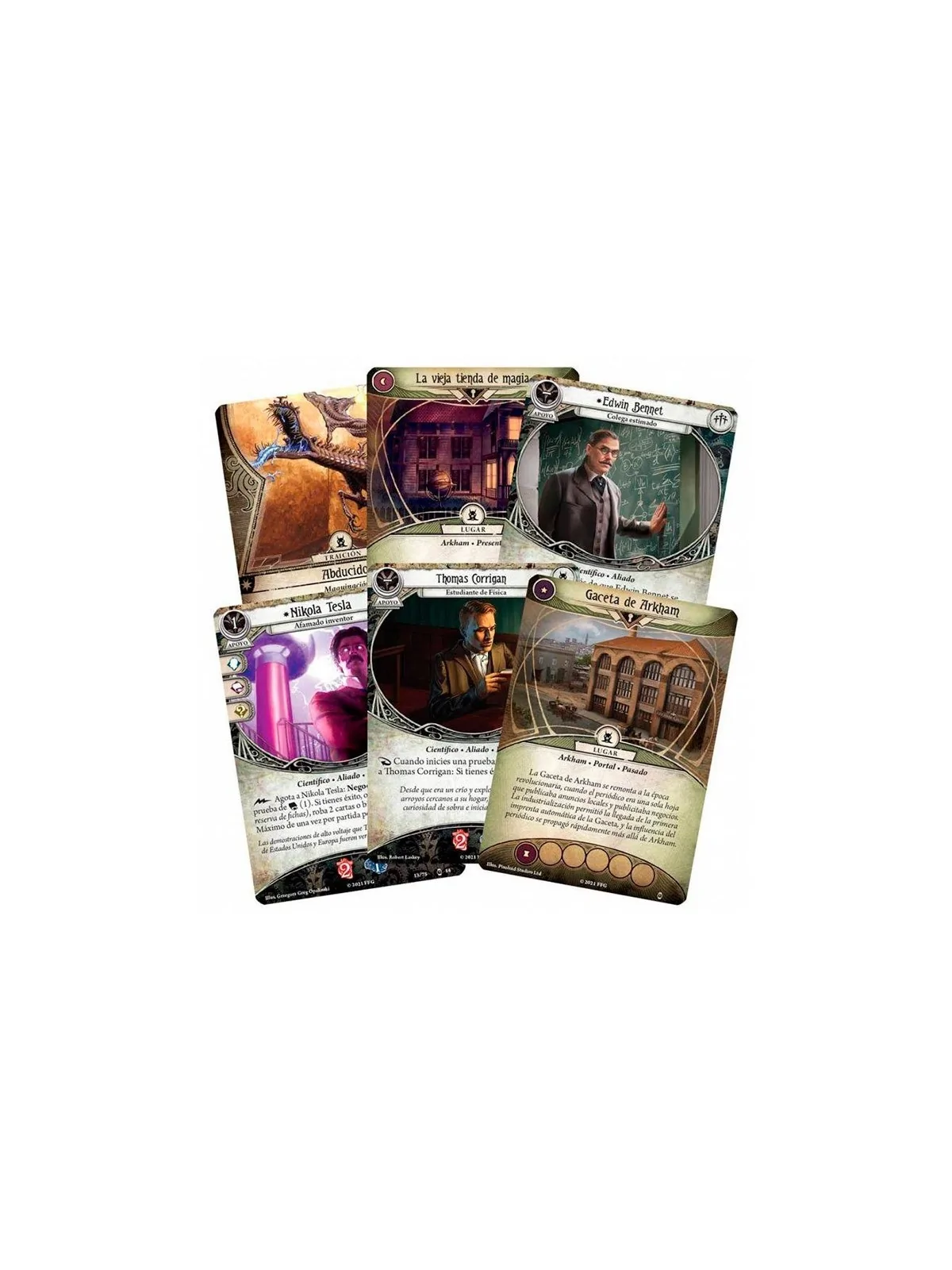 Arkham Horror LCG: Maquinaciones por el Tiempo de Fantasy Flight Games en Juegos de Cartas | La Cueva Roja