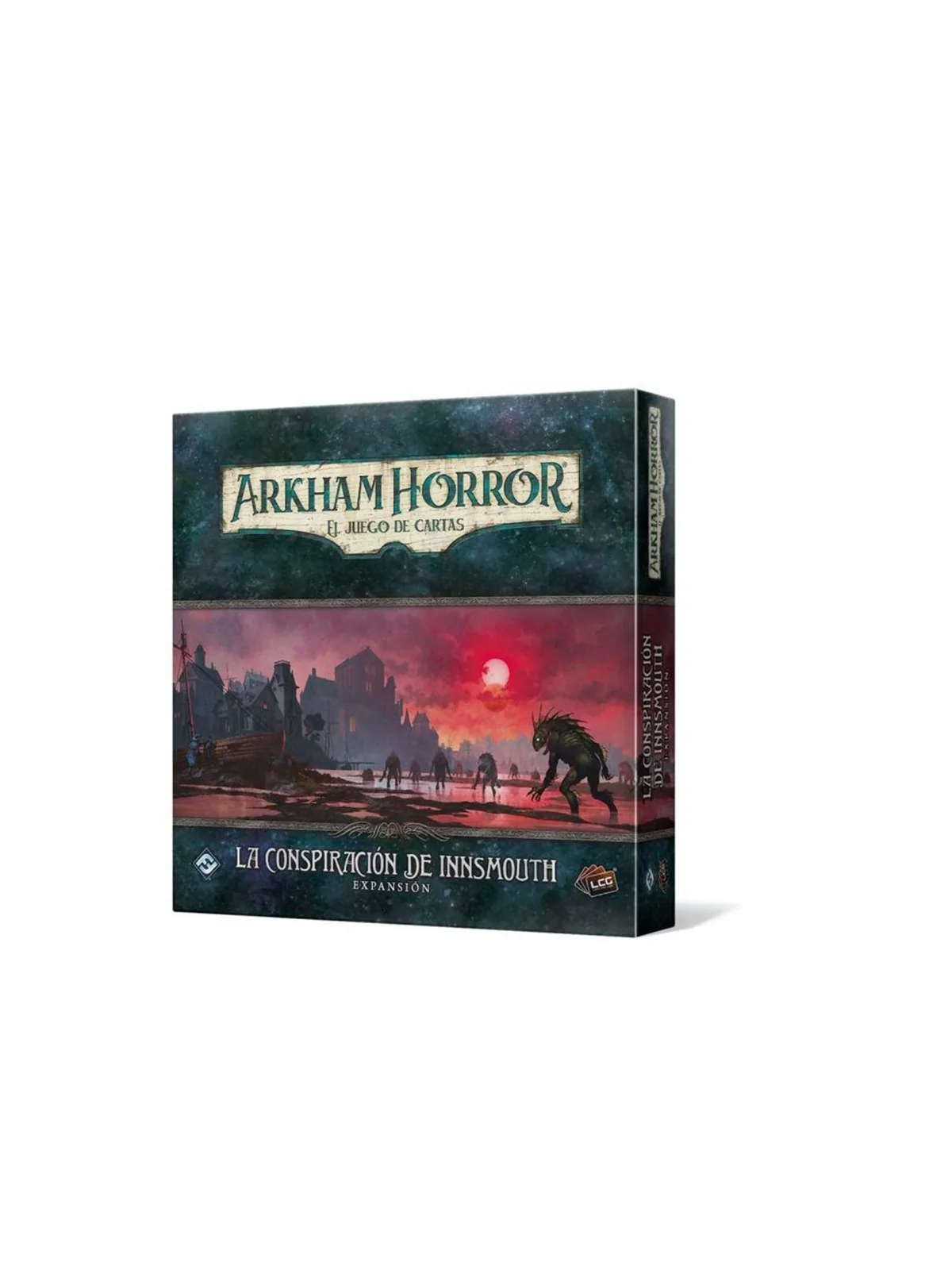Arkham Horror LCG: La Conspiración de Innsmouth Exp. Campaña de Fantasy Flight Games en Juegos de Cartas | La Cueva Roja