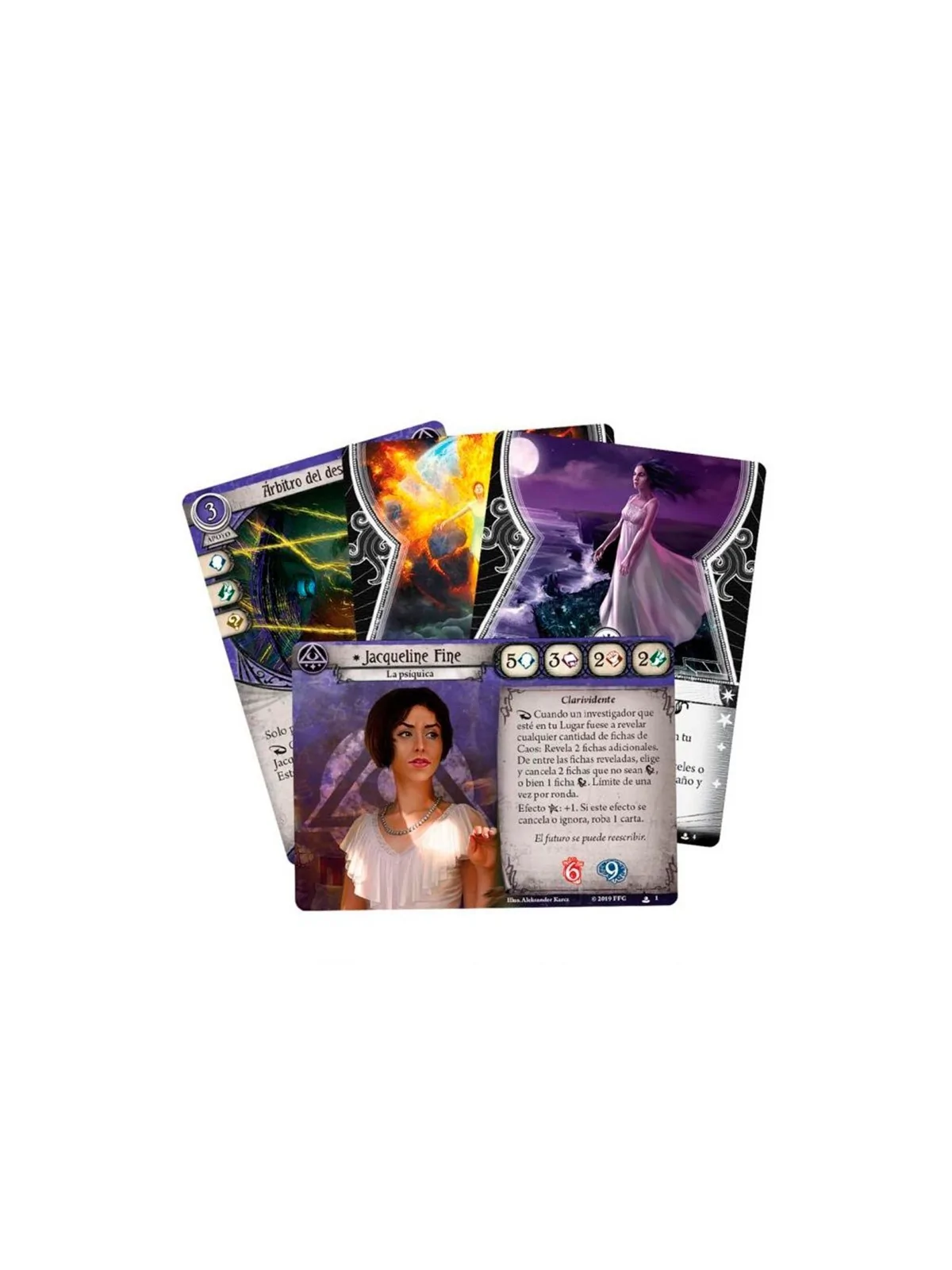 Arkham Horror LCG: Jaqueline Fine - Mazo de Investigador de Fantasy Flight Games en Juegos de Cartas | La Cueva Roja