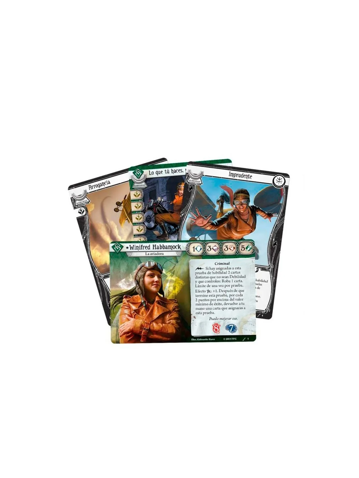 Arkham Horror LCG: Winifred Habbamock - Mazo de Investigador de Fantasy Flight Games en Juegos de Cartas | La Cueva Roja