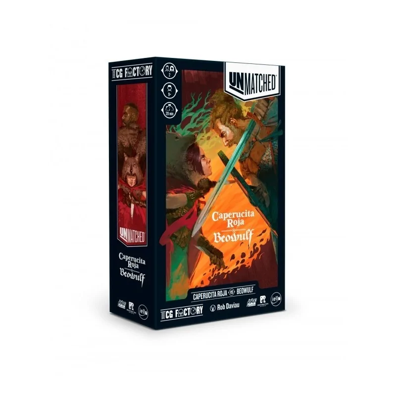 Unmatched: Caperucita Roja VS Beowulf de TCG Factory en Juegos de Tablero | La Cueva Roja