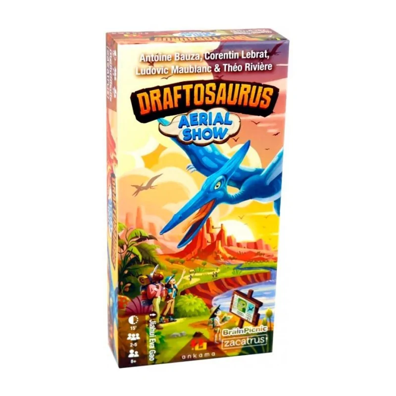 Draftosaurus: Aerial Show de Zacatrus en Juegos de Tablero | La Cueva Roja