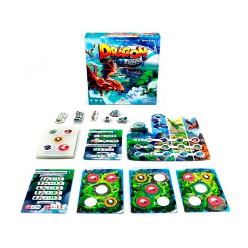 Dragon Parks de Zacatrus en Juegos de Tablero | La Cueva Roja