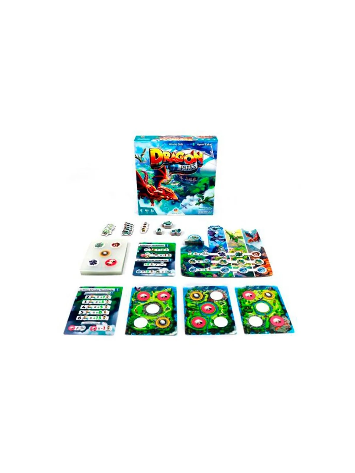 Dragon Parks de Zacatrus en Juegos de Tablero | La Cueva Roja