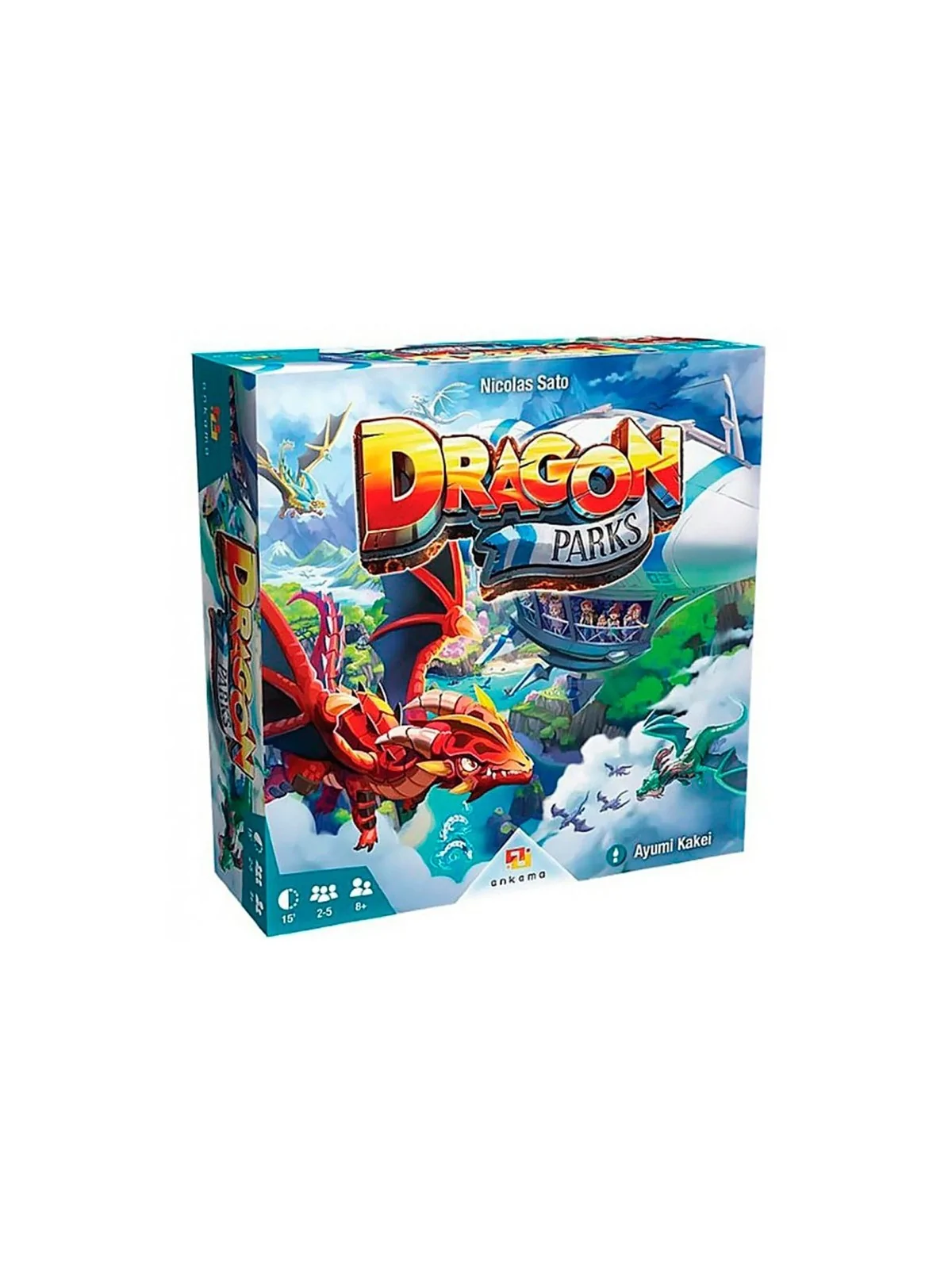 Dragon Parks de Zacatrus en Juegos de Tablero | La Cueva Roja