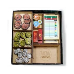 Inserto Compatible con 7 Wonder Duel (Base + Expasión Ágora + Expansión Pantheon) (Desarmado) de WithOut Mess en Insertos | La C