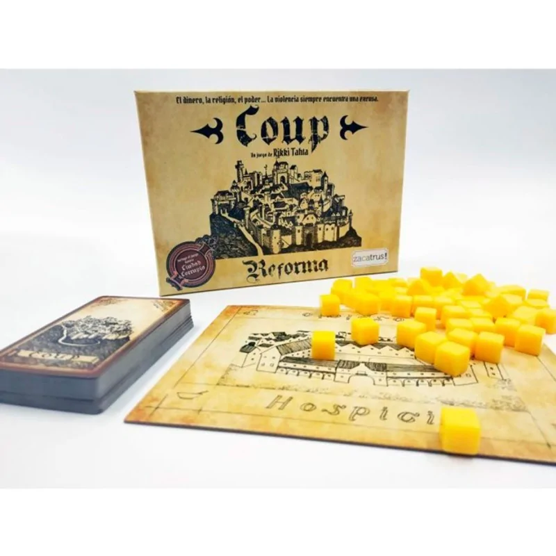 Coup + Reforma de Zacatrus en Juegos de Cartas | La Cueva Roja