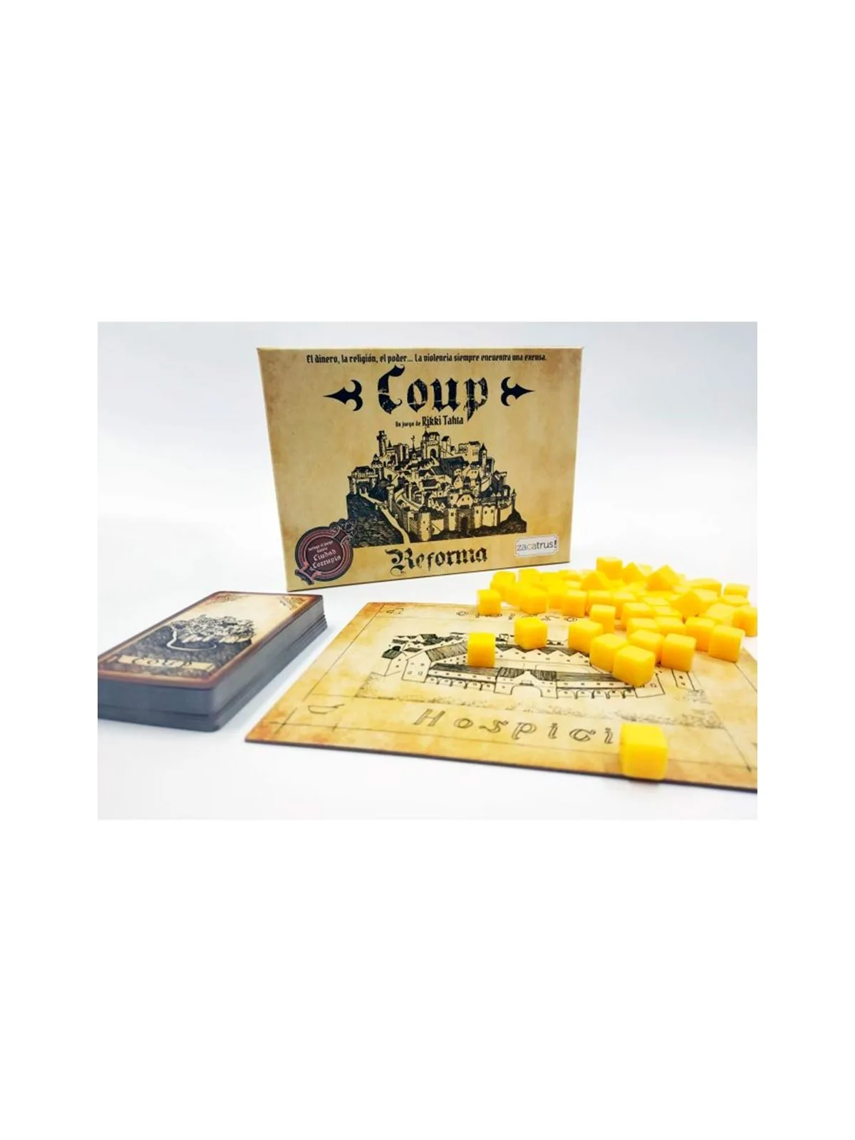Coup + Reforma de Zacatrus en Juegos de Cartas | La Cueva Roja