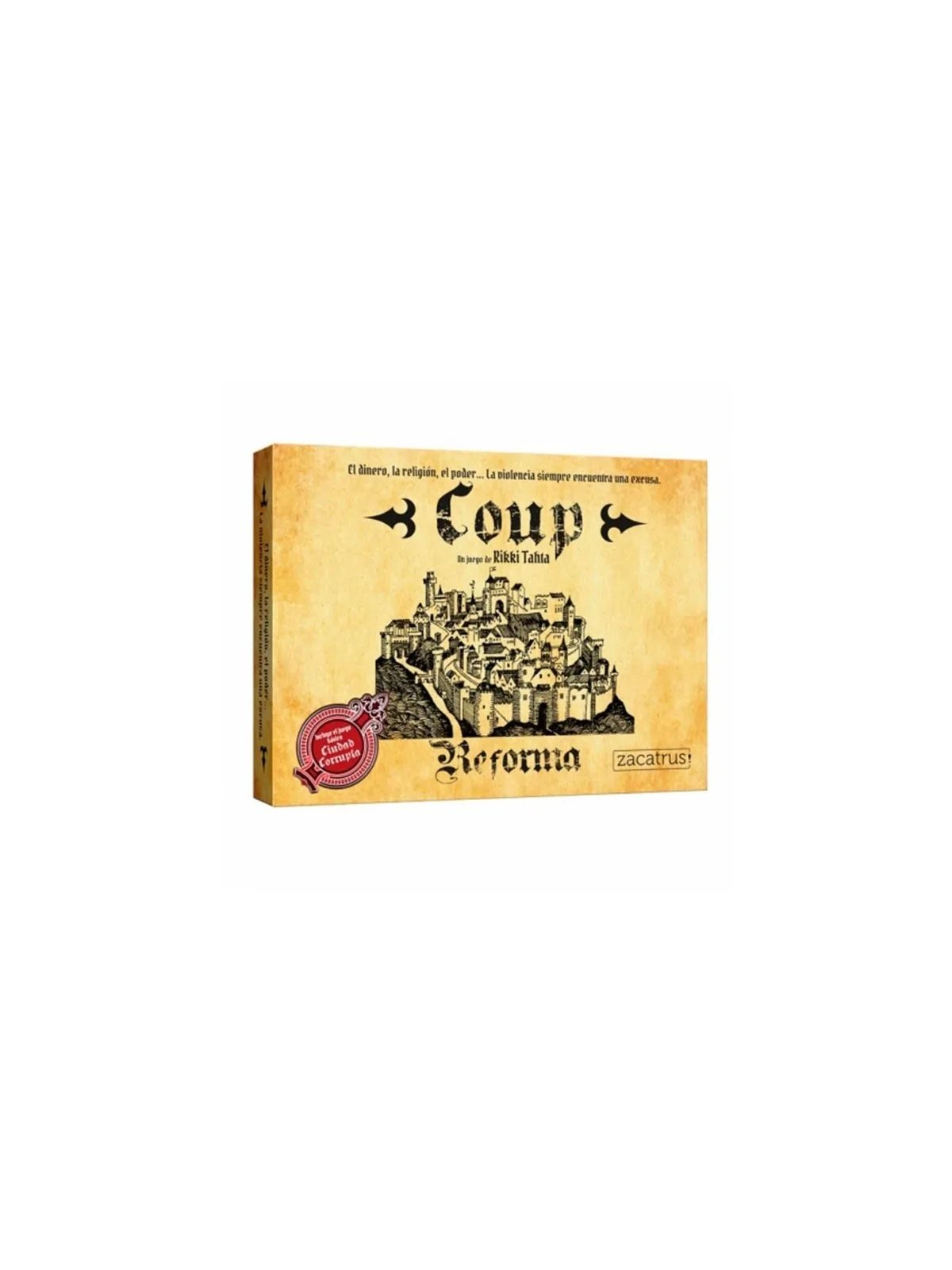 Coup + Reforma de Zacatrus en Juegos de Cartas | La Cueva Roja