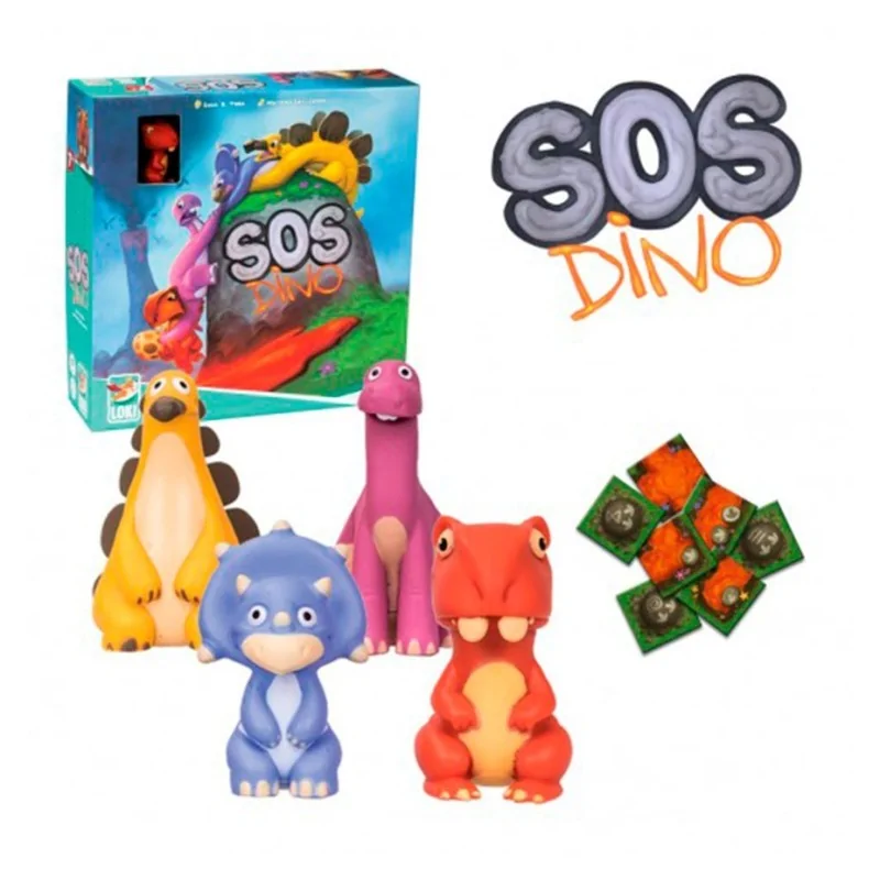SOS Dino de Loki en Juegos de Tablero | La Cueva Roja