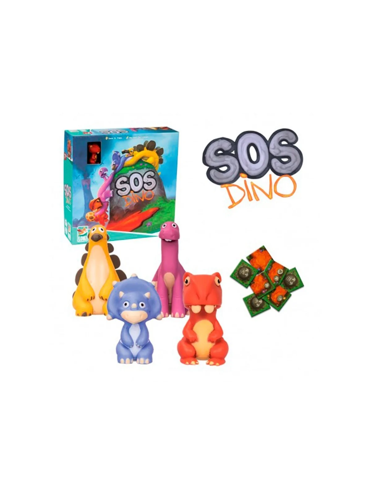 SOS Dino de Loki en Juegos de Tablero | La Cueva Roja