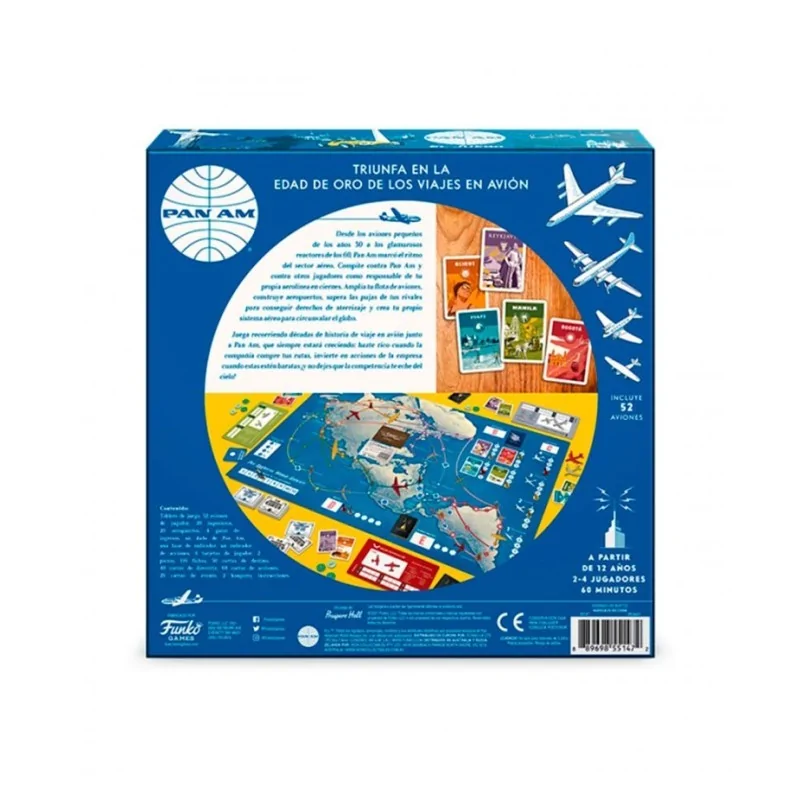 Pan Am de Funko Games en Juegos de Tablero | La Cueva Roja