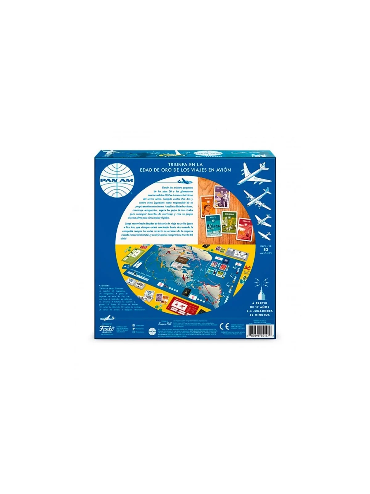 Pan Am de Funko Games en Juegos de Tablero | La Cueva Roja