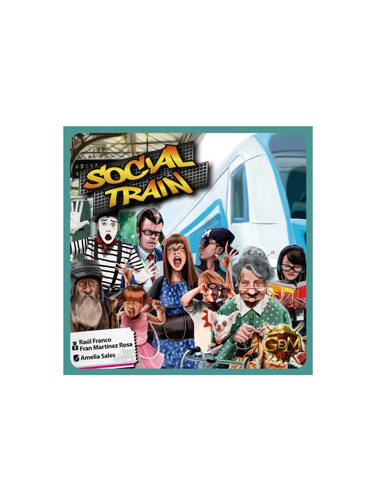 Social Train de GDM Games en Juegos de Tablero | La Cueva Roja
