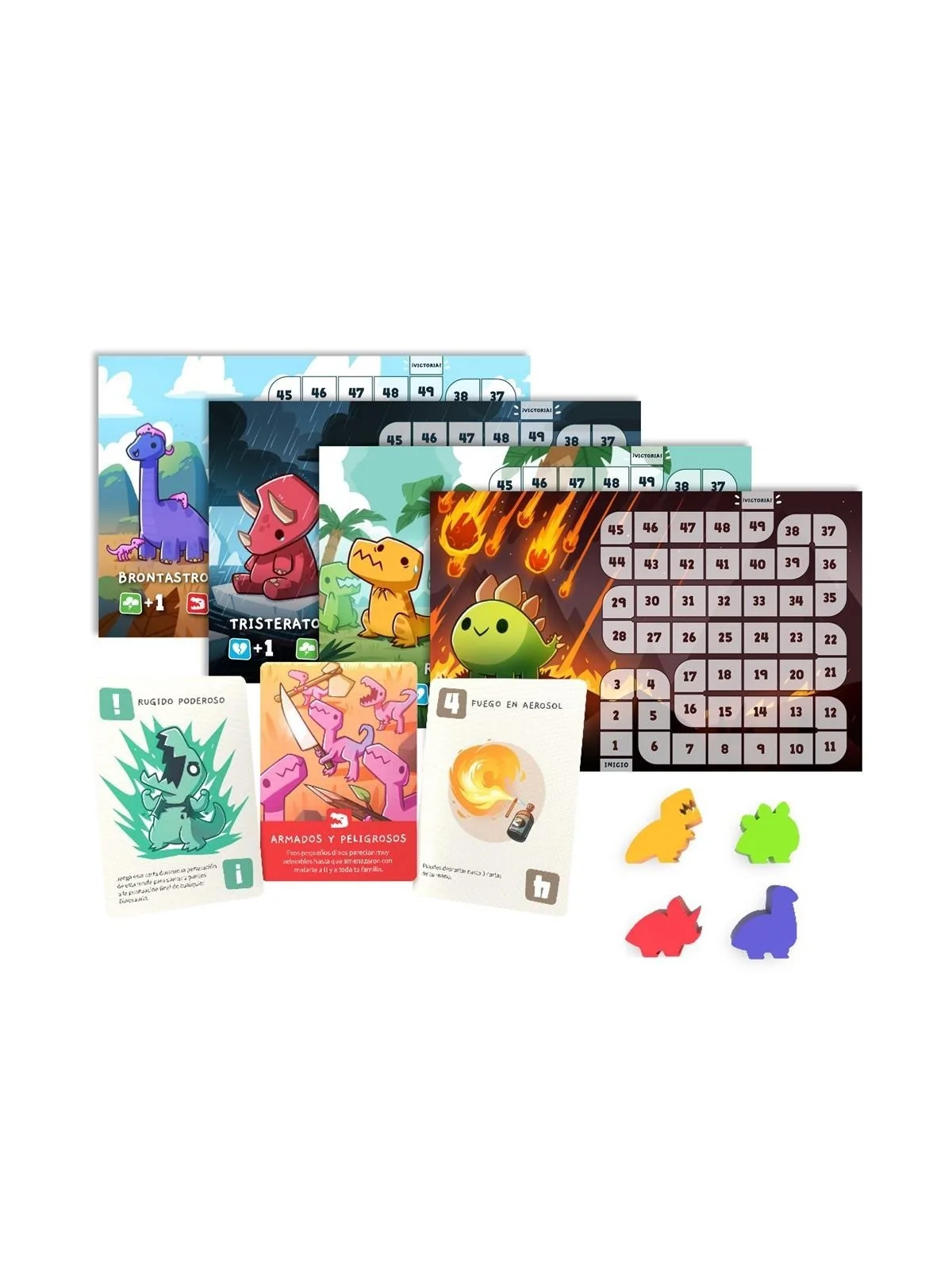 Happy Little Dinosaurs de  en Juegos de Cartas | La Cueva Roja