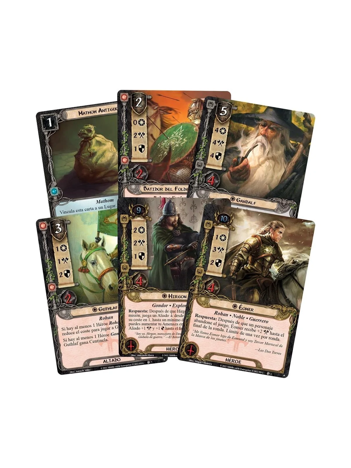 El Señor de los Anillos LCG: Jinetes de Rohan Mazo de Inicio de Fantasy Flight Games en Juegos de Cartas | La Cueva Roja