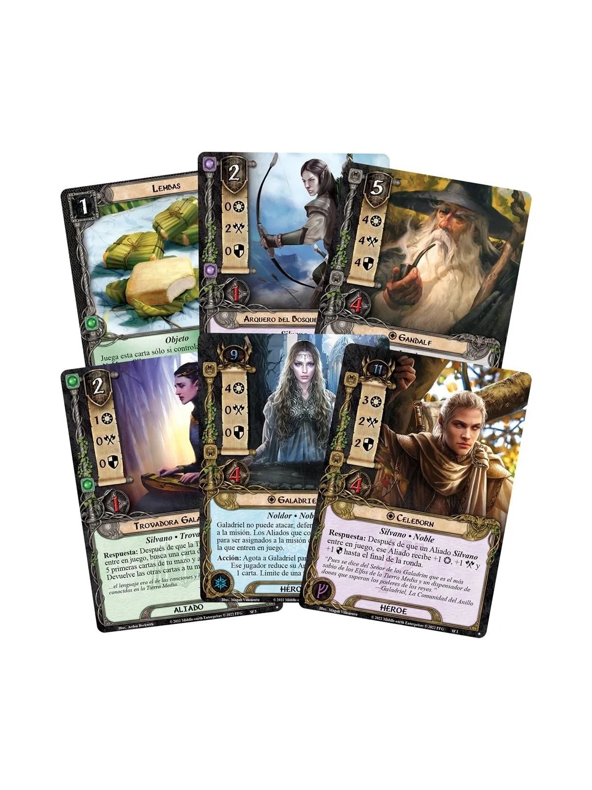 El Señor de los Anillos LCG: Elfos de Lórien Mazo de inicio de Fantasy Flight Games en Juegos de Cartas | La Cueva Roja