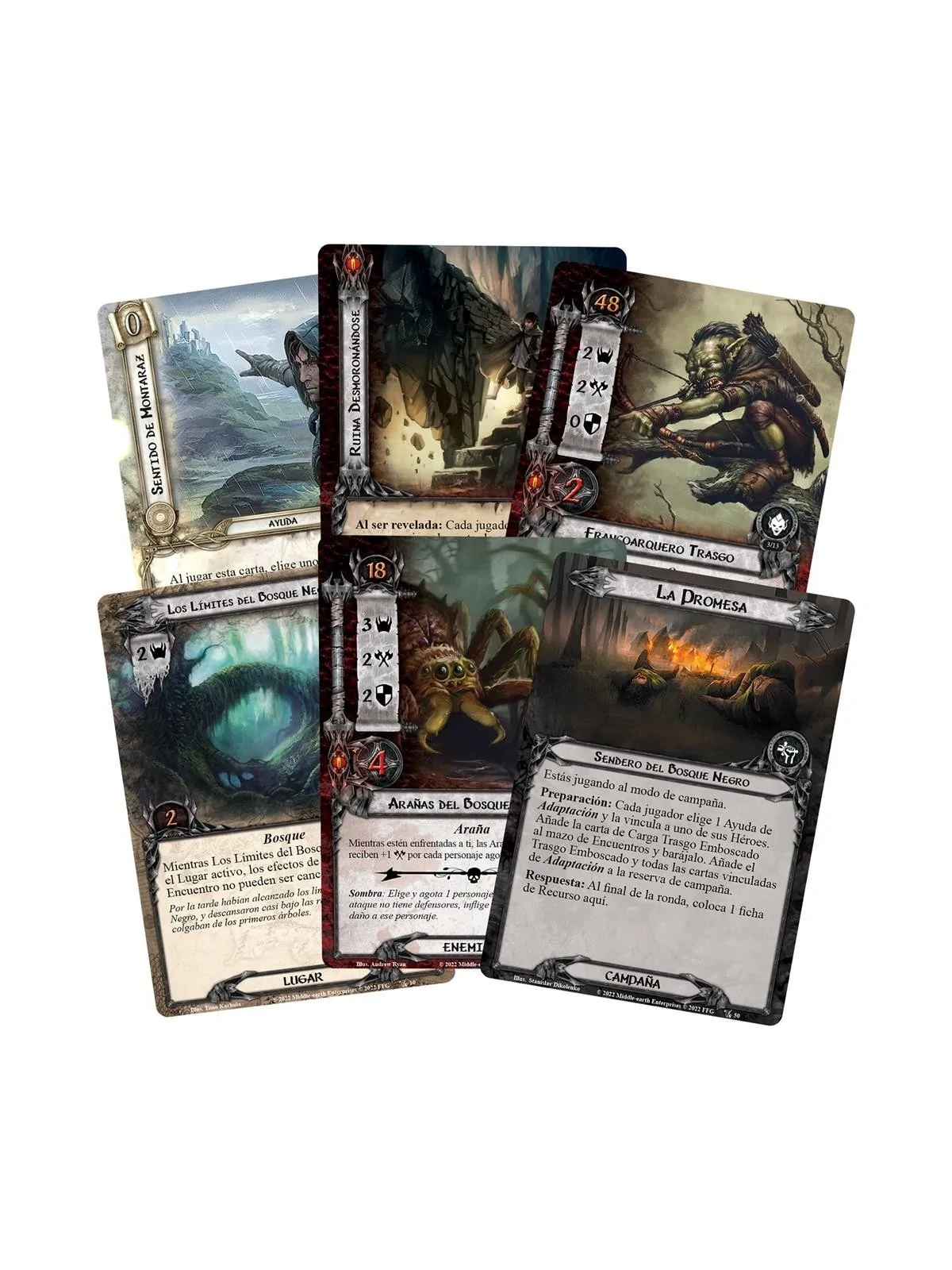 El Señor de los Anillos LCG: Las Penumbras del Bosque Negro de Fantasy Flight Games en Juegos de Cartas | La Cueva Roja