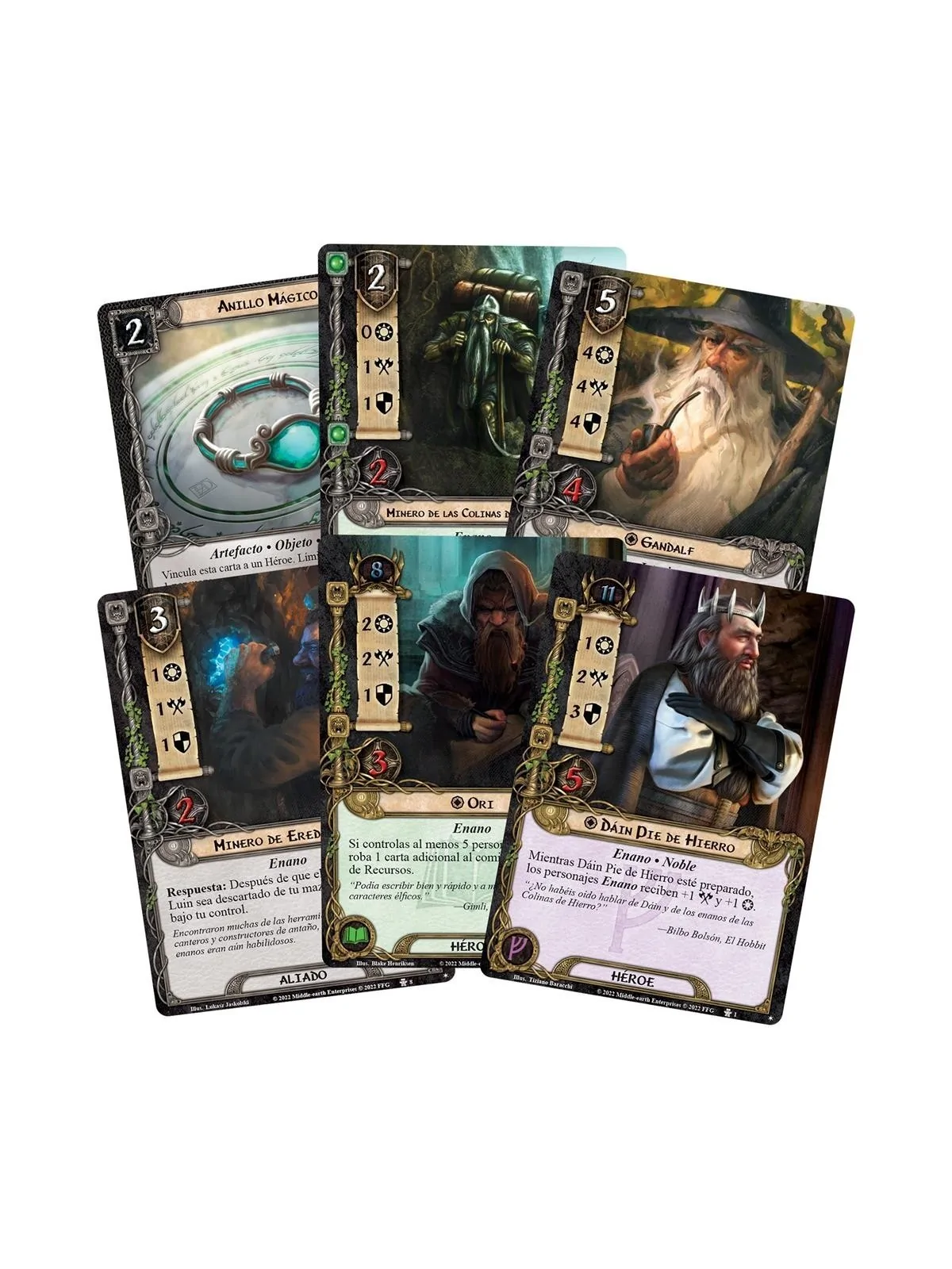 El Señor de los Anillos LCG: Enanos de Durin Mazo de inicio de Fantasy Flight Games en Juegos de Cartas | La Cueva Roja