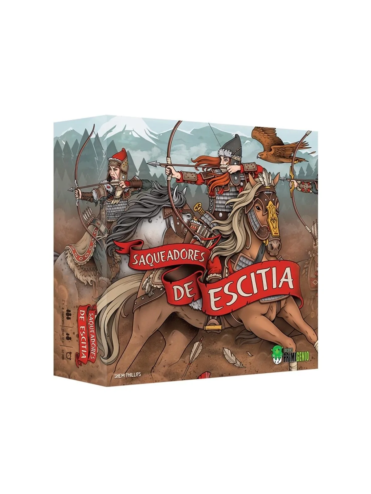 Saqueadores de Escitia de Ediciones Primigenio en Juegos de Tablero | La Cueva Roja