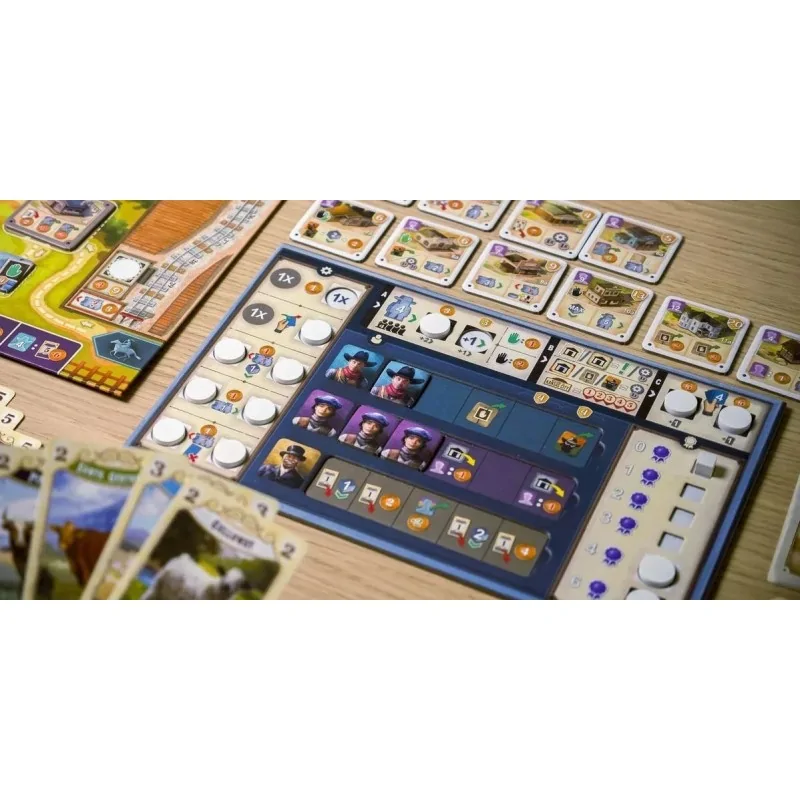 Great Western Trail Segunda Edicion de MasQueOca en Juegos de Tablero | La Cueva Roja