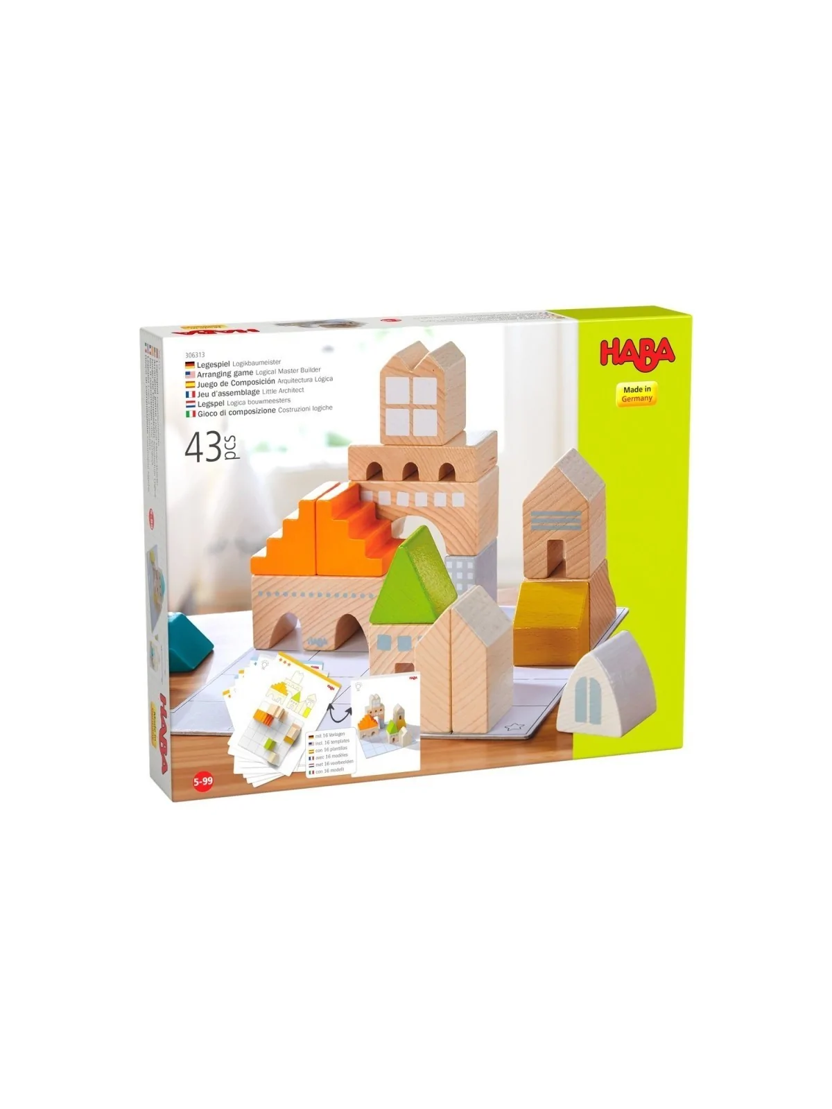 Juego de Composición Arquitectura Lógica de Haba en Juegos de Tablero | La Cueva Roja