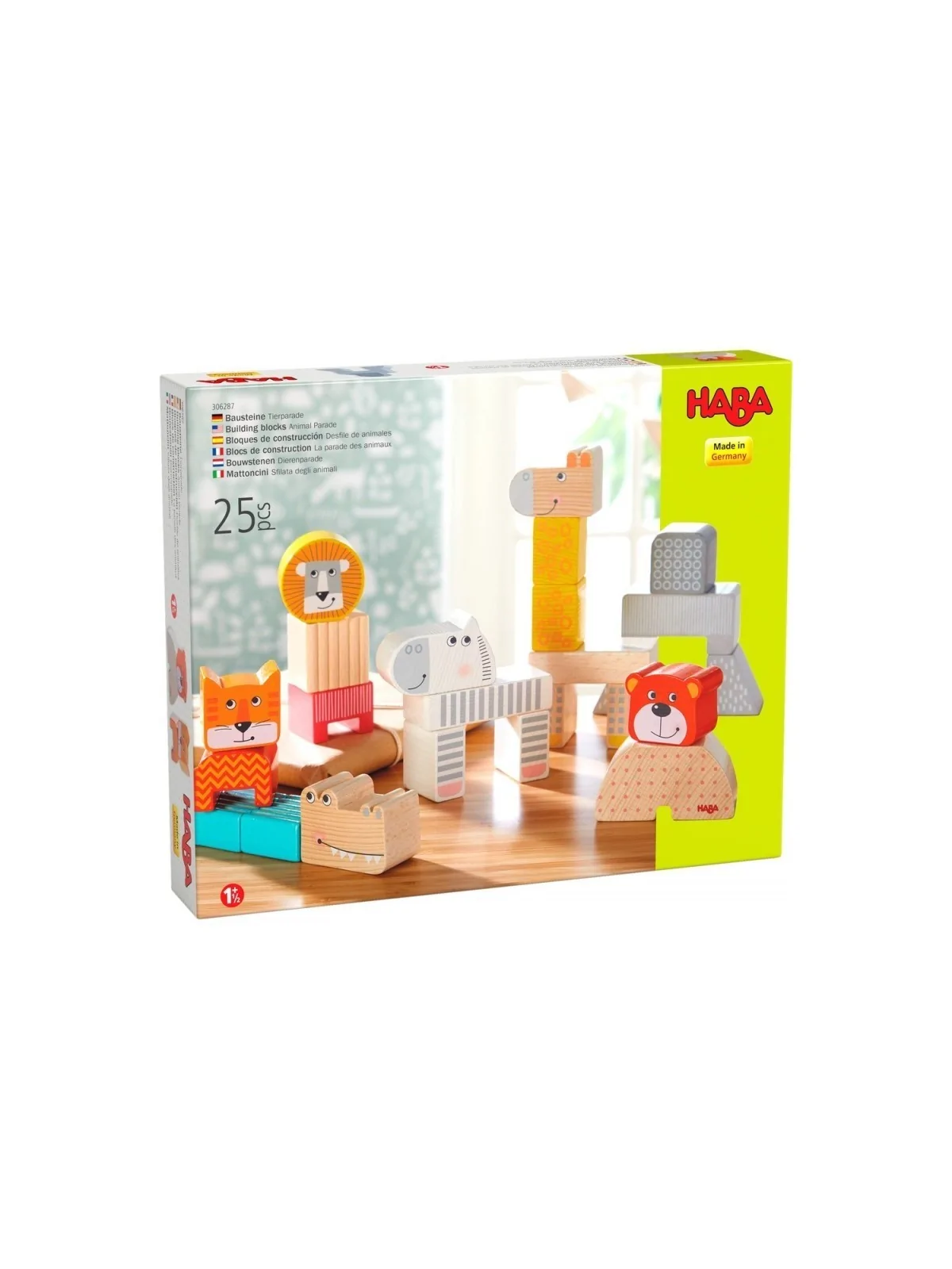 Bloques de Construcción Desfile de Animales de Haba en Juegos de Tablero | La Cueva Roja