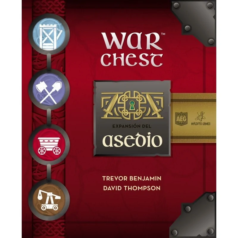 War Chest: Asedio de Maldito Games en Juegos de Tablero | La Cueva Roja