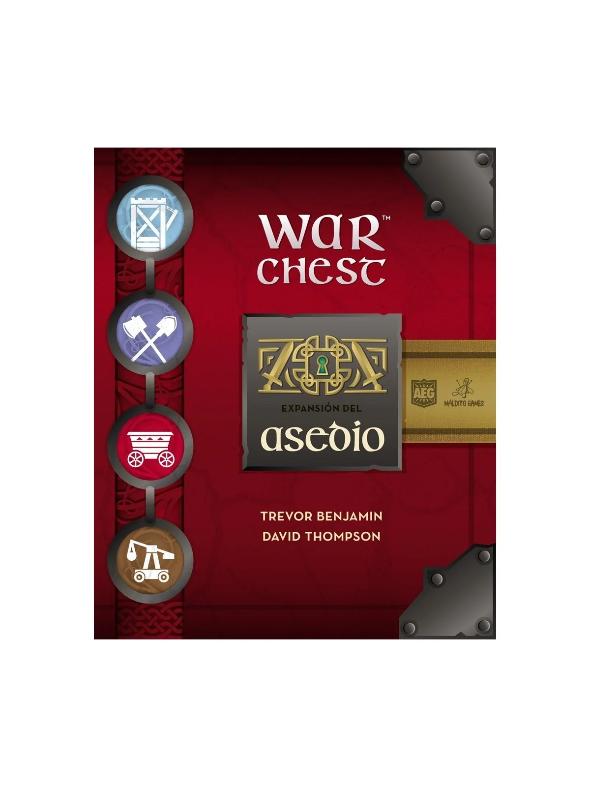 War Chest: Asedio de Maldito Games en Juegos de Tablero | La Cueva Roja