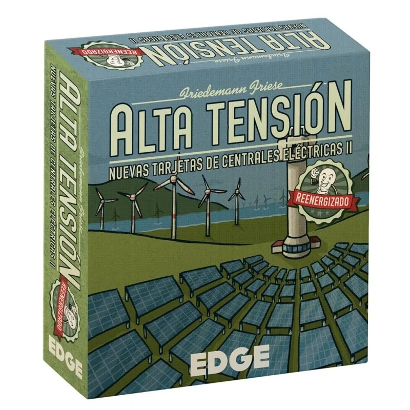 Alta Tensión: Nuevas Centrales Eléctricas de Edge en Juegos de Tablero | La Cueva Roja