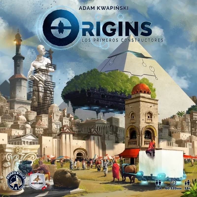 Origins: Los Primeros Constructores de Maldito Games en Juegos de Tablero | La Cueva Roja