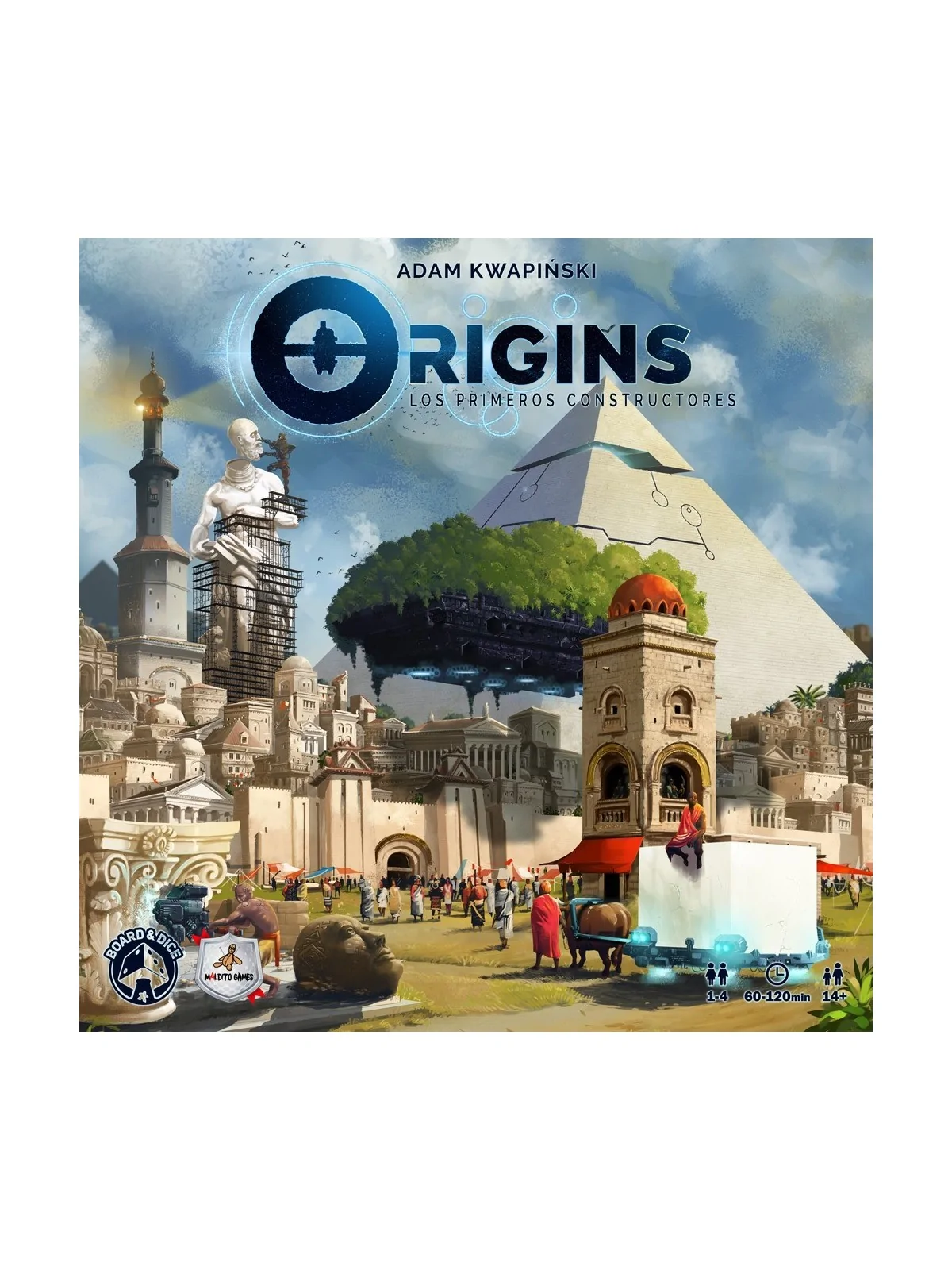 Origins: Los Primeros Constructores de Maldito Games en Juegos de Tablero | La Cueva Roja