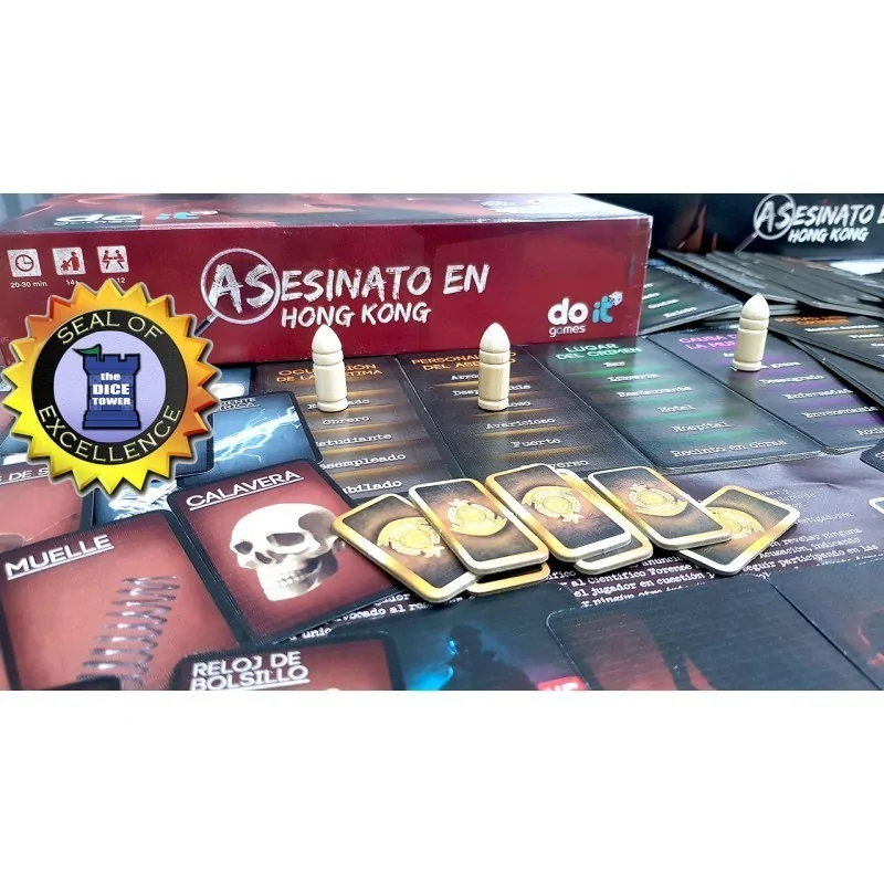 Asesinato en Hong Kong de Do It Games en Juegos de Tablero | La Cueva Roja