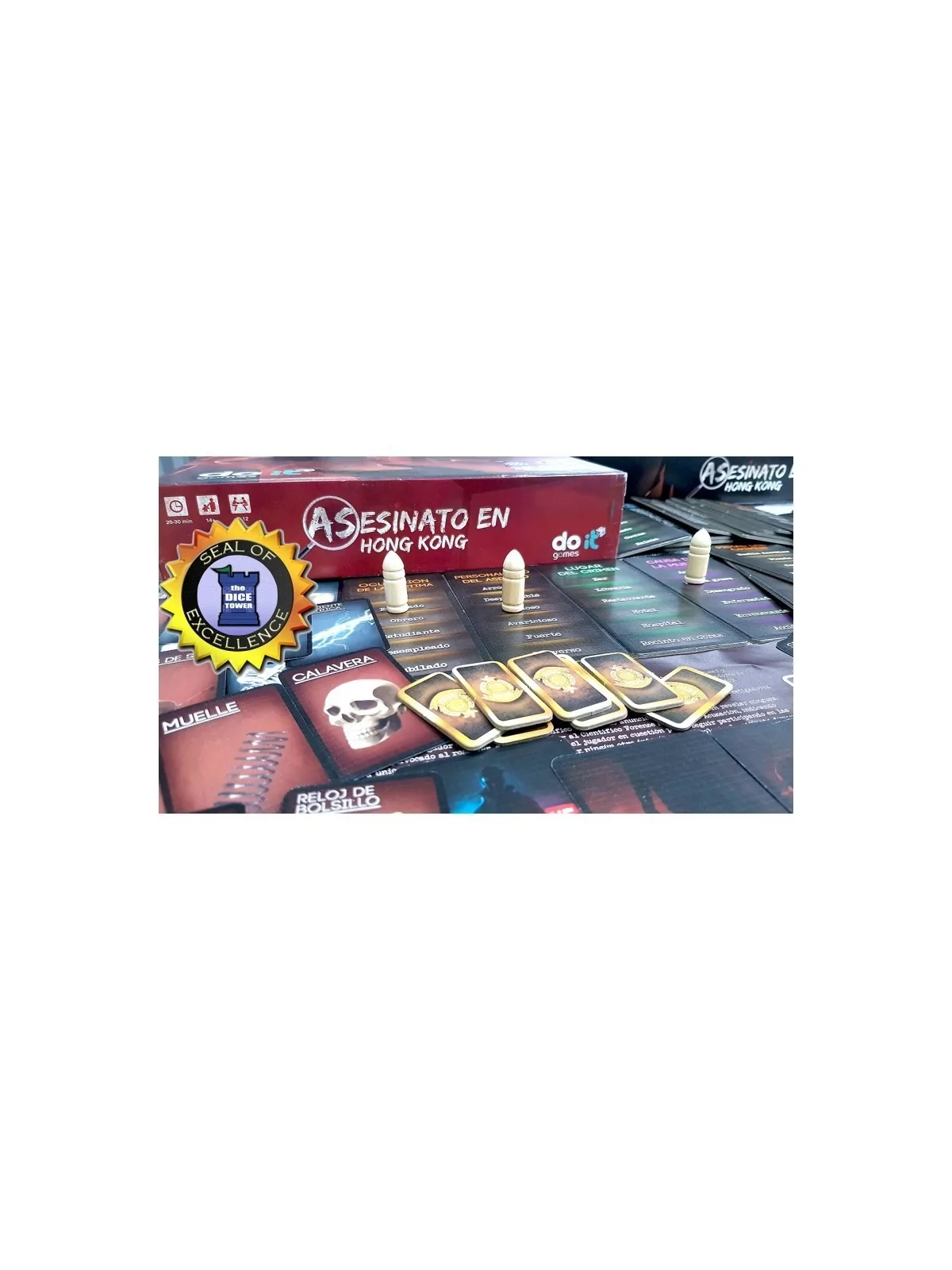 Asesinato en Hong Kong de Do It Games en Juegos de Tablero | La Cueva Roja