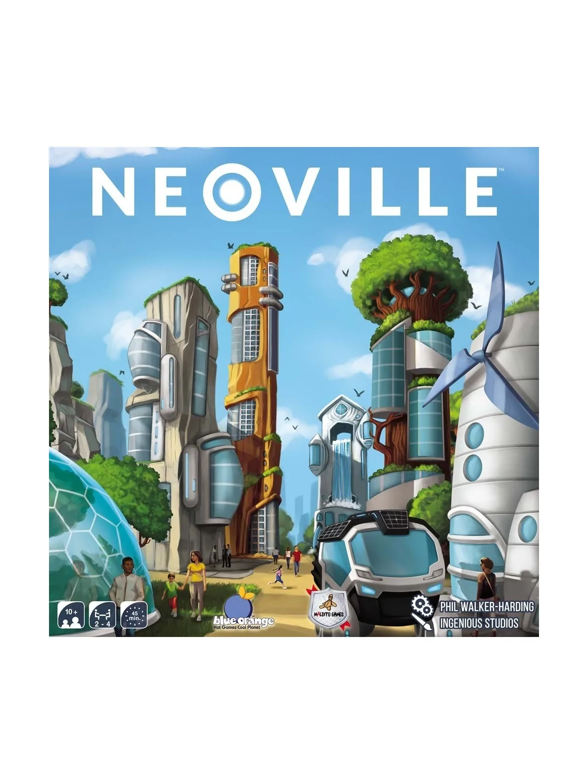 Neoville de Maldito Games en Juegos de Tablero | La Cueva Roja