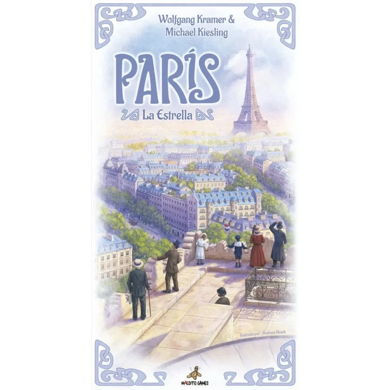 París: La Estrella de Maldito Games en Juegos de Tablero | La Cueva Roja