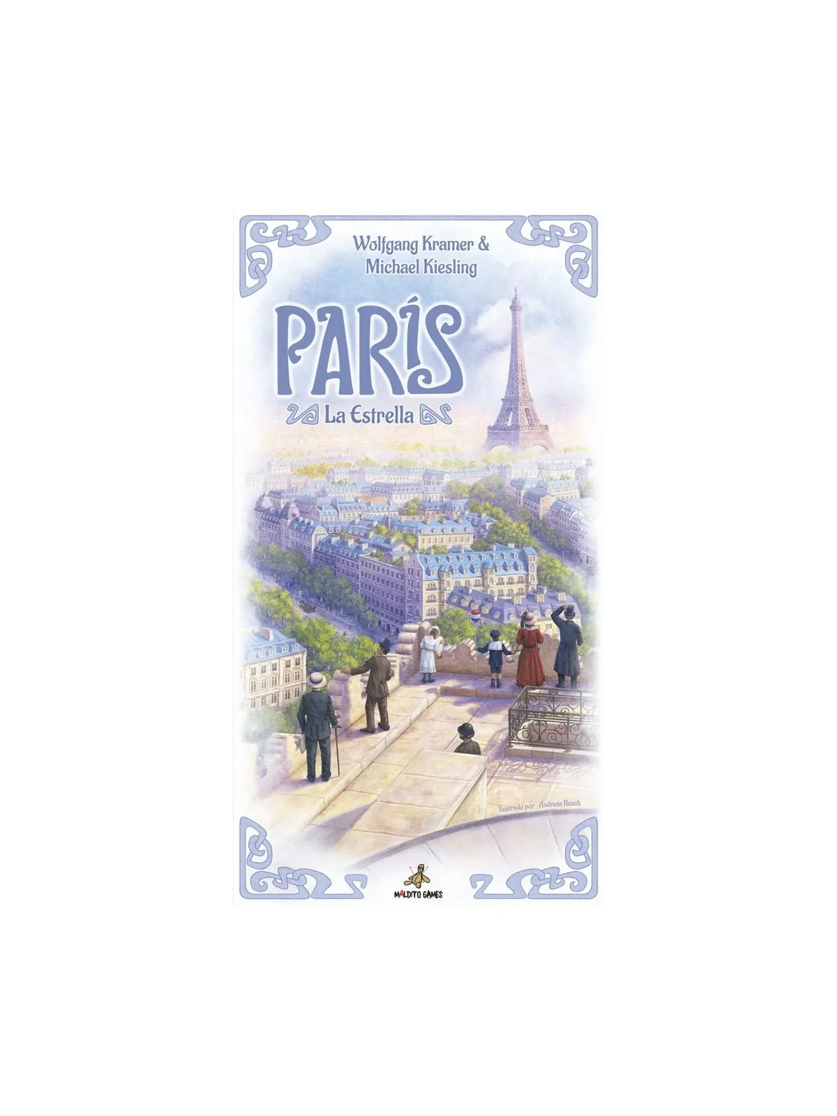 París: La Estrella de Maldito Games en Juegos de Tablero | La Cueva Roja