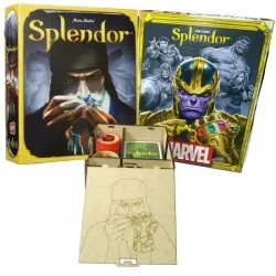 Caja de Viaje para SPLENDOR (Edición Original o Marvel) de WithOut Mess en Insertos | La Cueva Roja