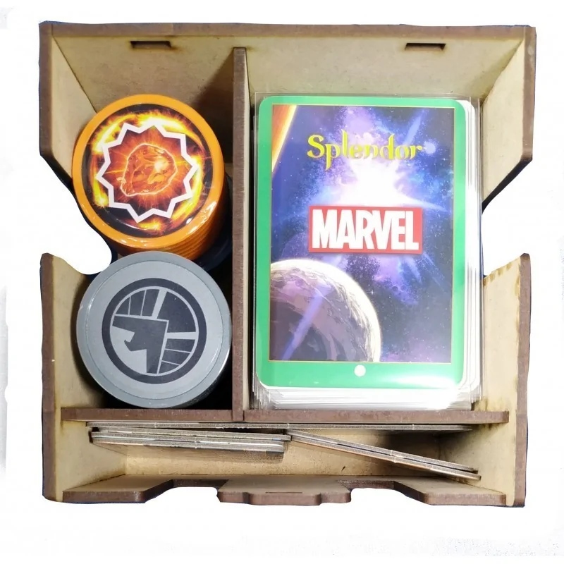 Caja de Viaje para SPLENDOR (Edición Original o Marvel) de WithOut Mess en Insertos | La Cueva Roja